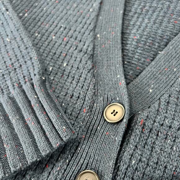 Free Assembly Navy Blue women’s Cardigan sweater oversized Small - Picture 7 of 7